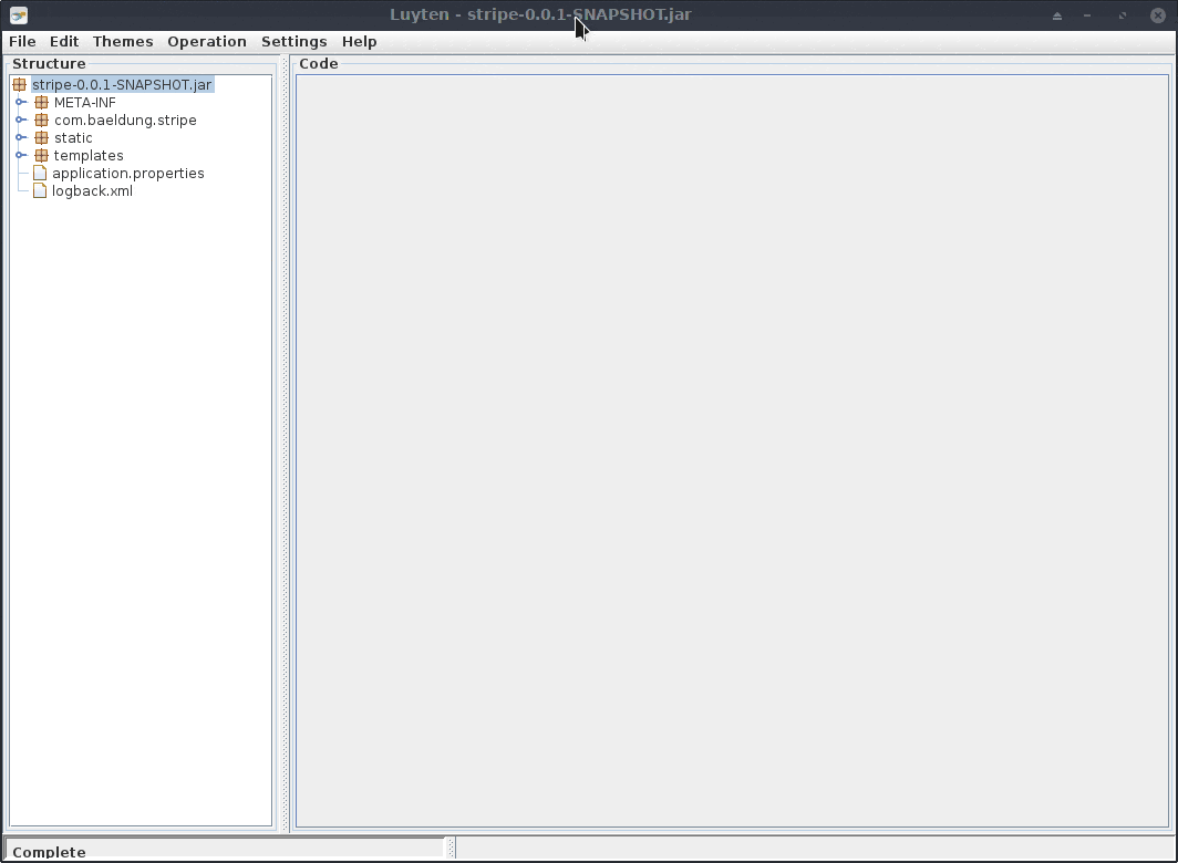 查看JAR文件的内容