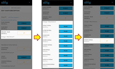 “添加额外运动”