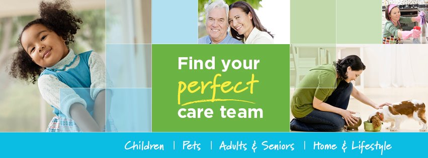 更改位置Care com