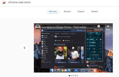 Chrome 是否有深色模式