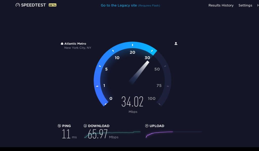 使用 Ookla Speedtest 测试网速