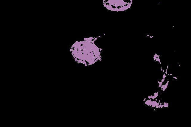 k表示影像分割后，有什么功能或方法可以显示影像簇吗？