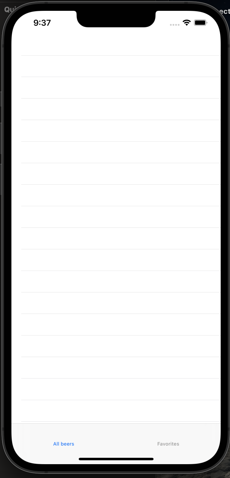 自定义单元格在 TableView 控制器中注册和使用,但在应用程序中是默认单元格