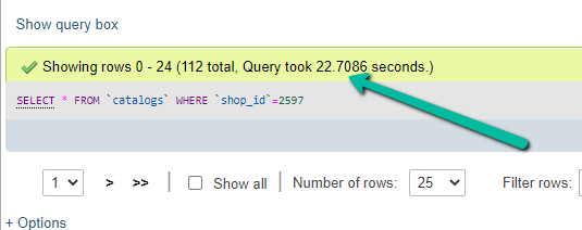 Laravel 非常慢的雄辩查询