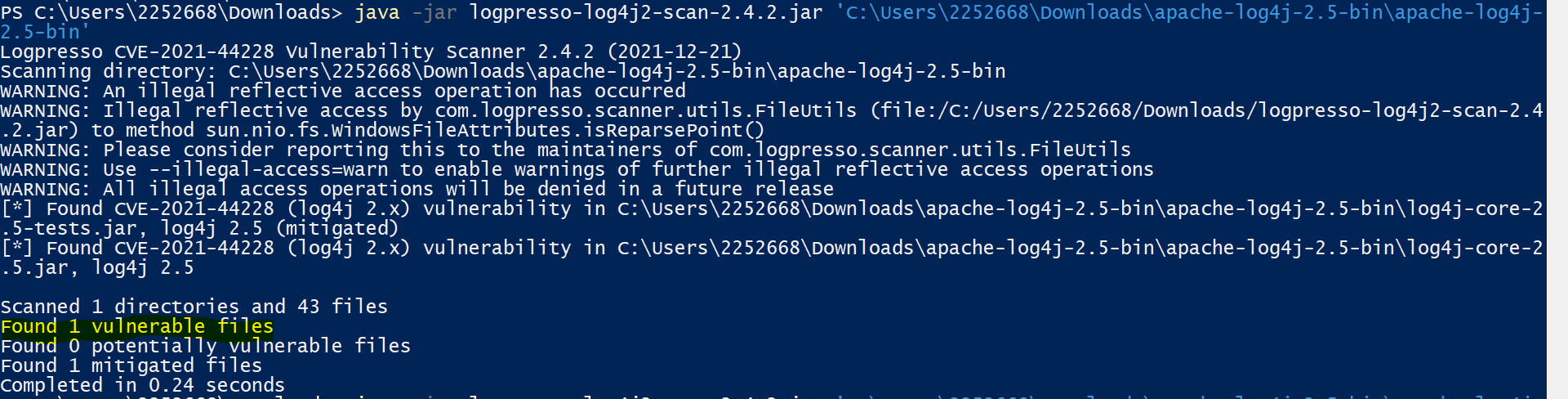 如何搜索log4j漏洞？