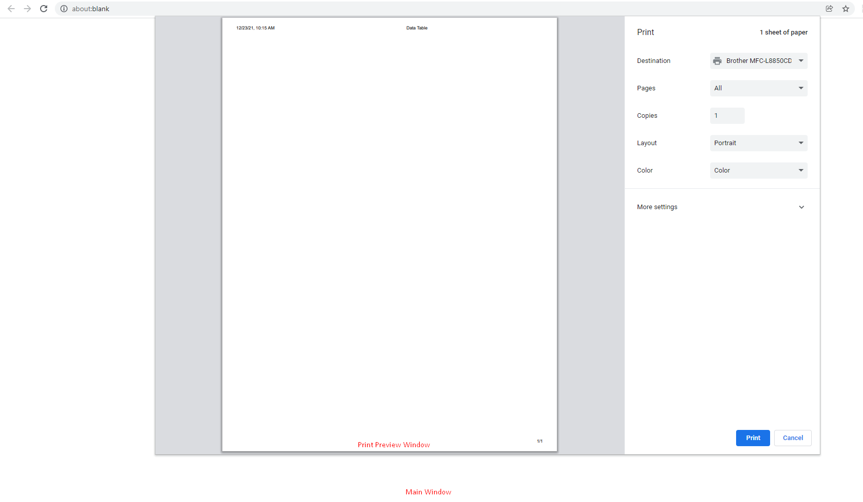 无法在单击打印按钮时隐藏内容 jQuery 资料表